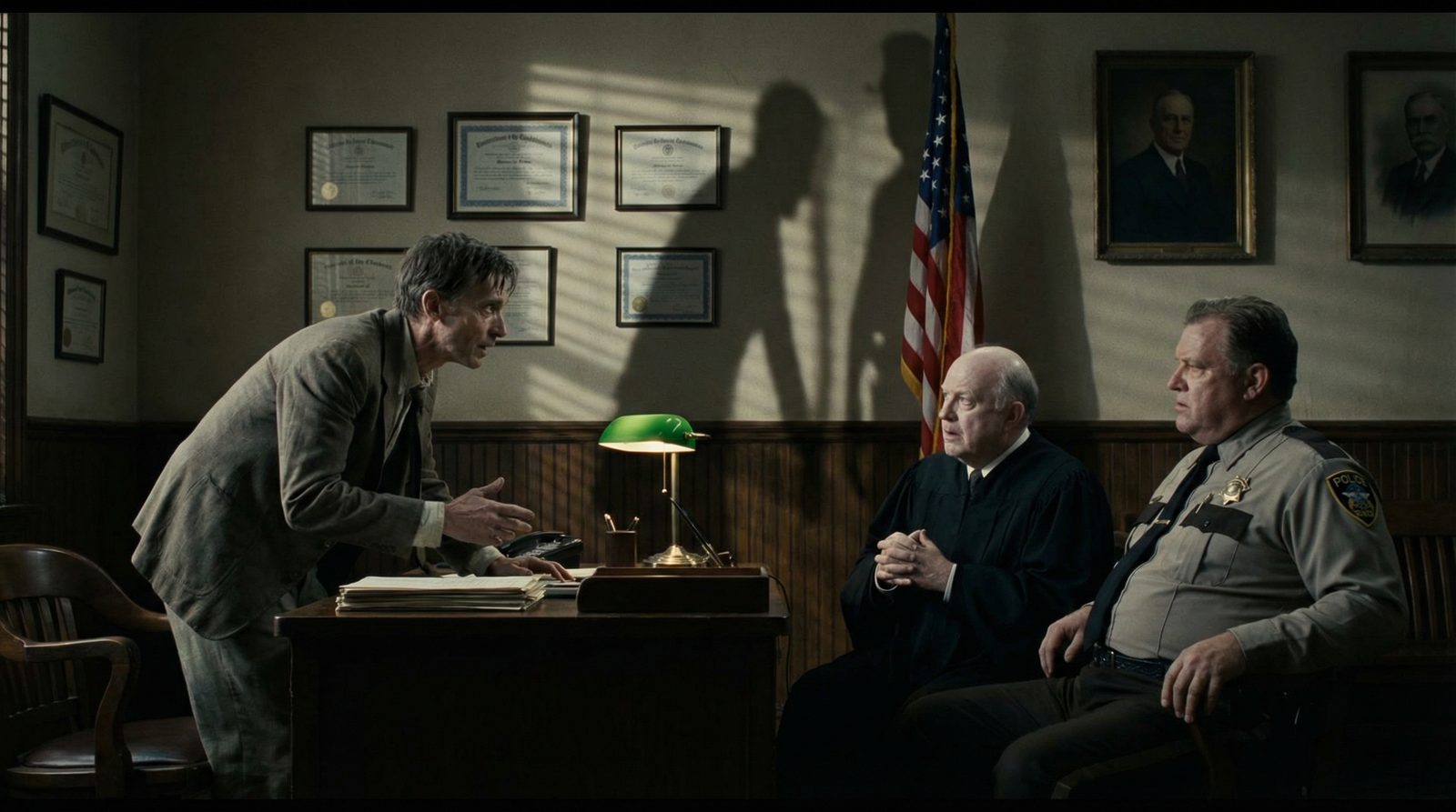 Symbolic illustration inspired by 'Thinner (1996)'