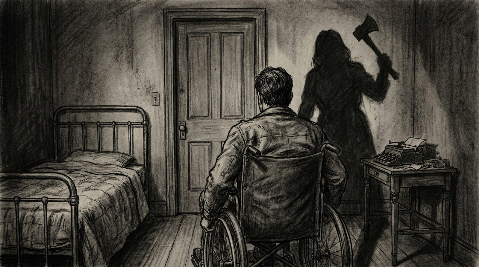 Illustration of a core idea or motif from 'Misery (1987)'