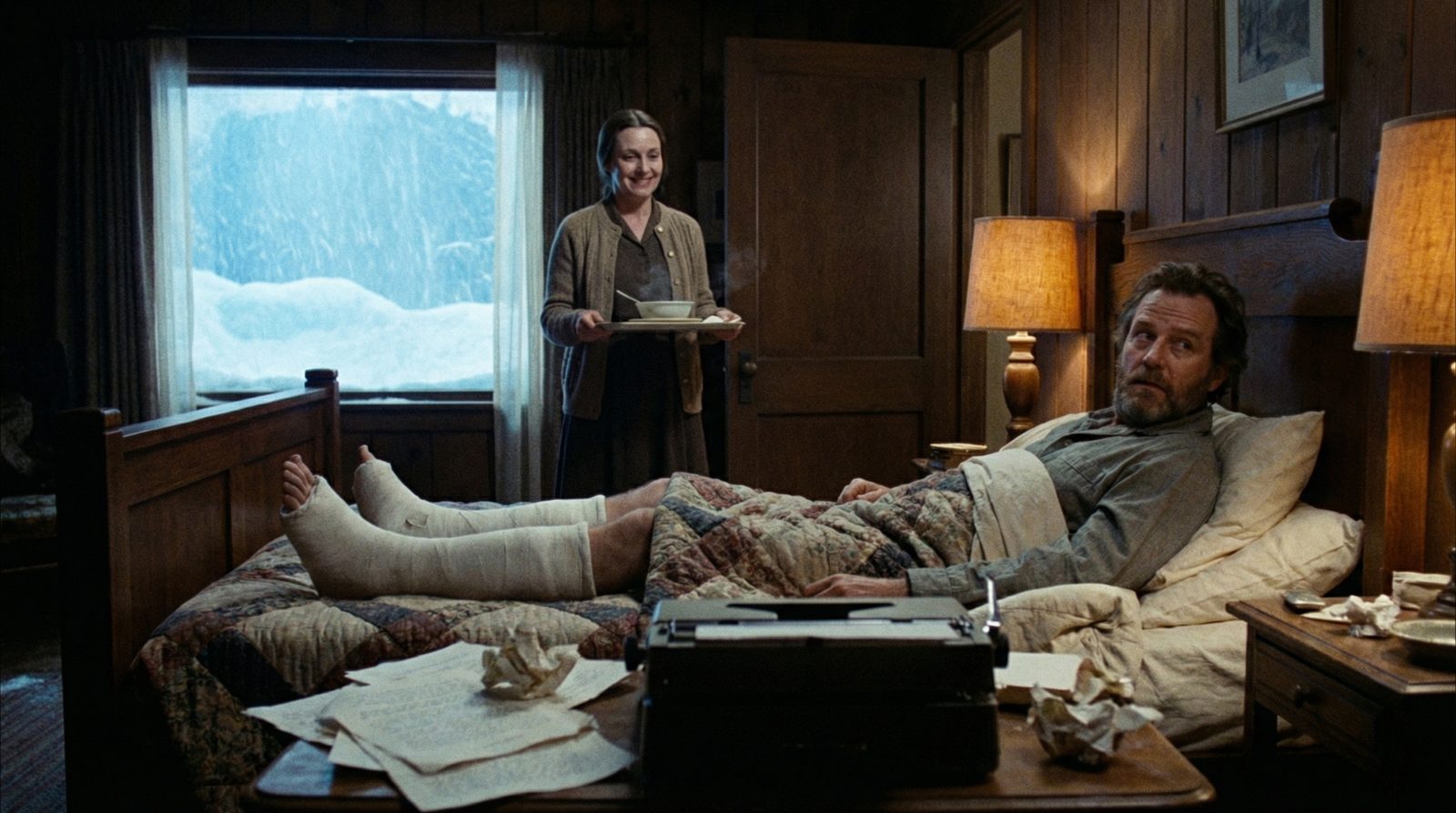 Illustration inspired by the film 'Misery (1990) (1990)'