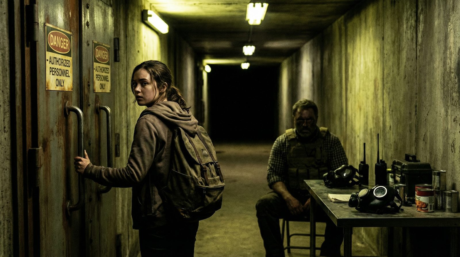 Illustration inspired by the film '10 Cloverfield Lane (2016) (2016)'