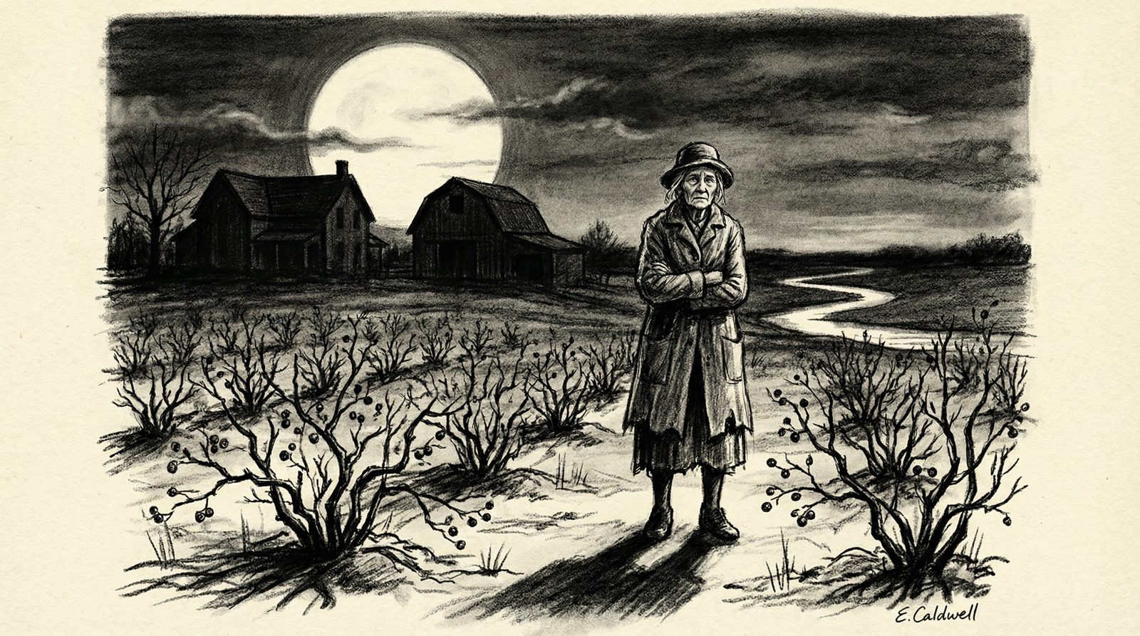 Illustration of a core idea or motif from 'cold moon over babylon'