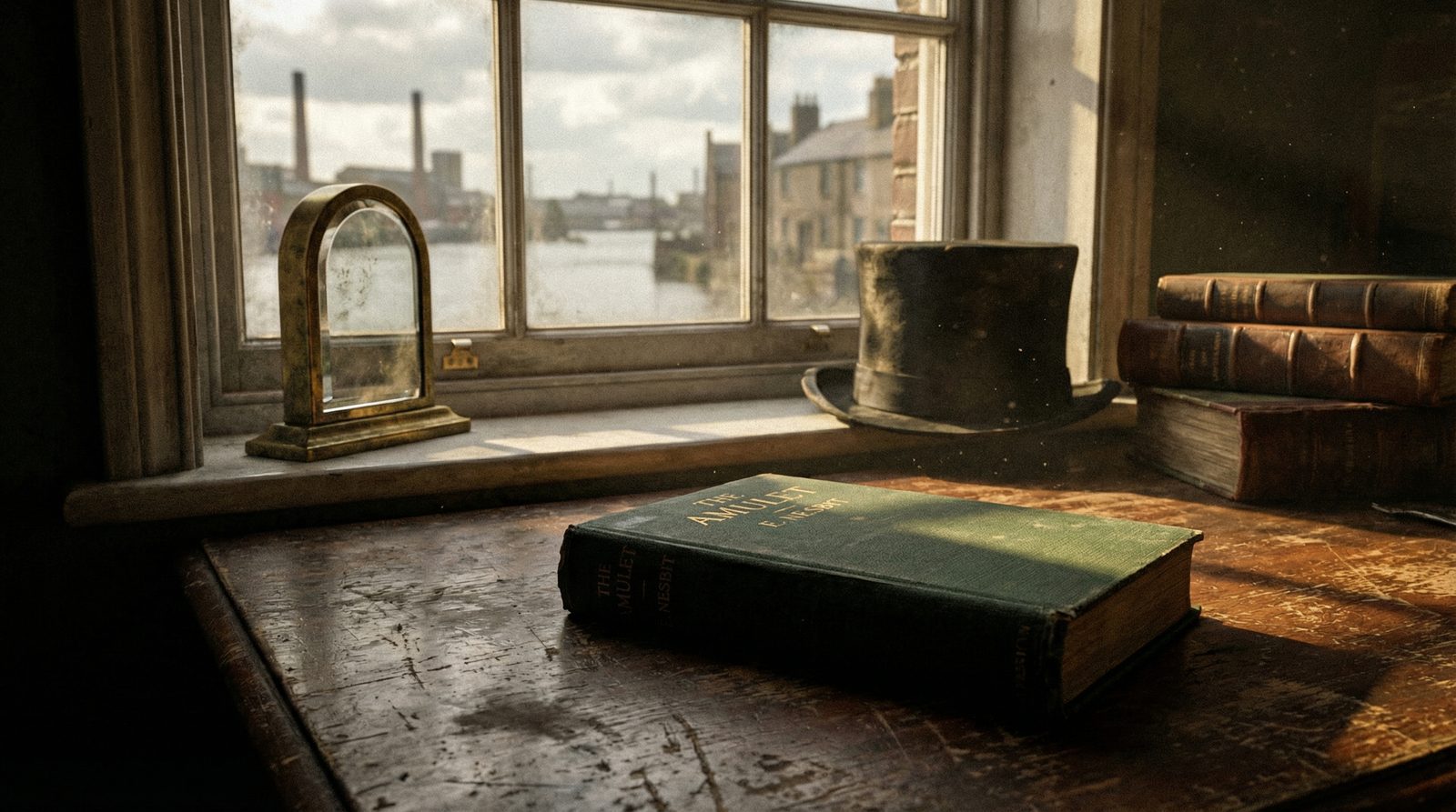 Illustration inspired by 'the amulet' by E. Nesbit