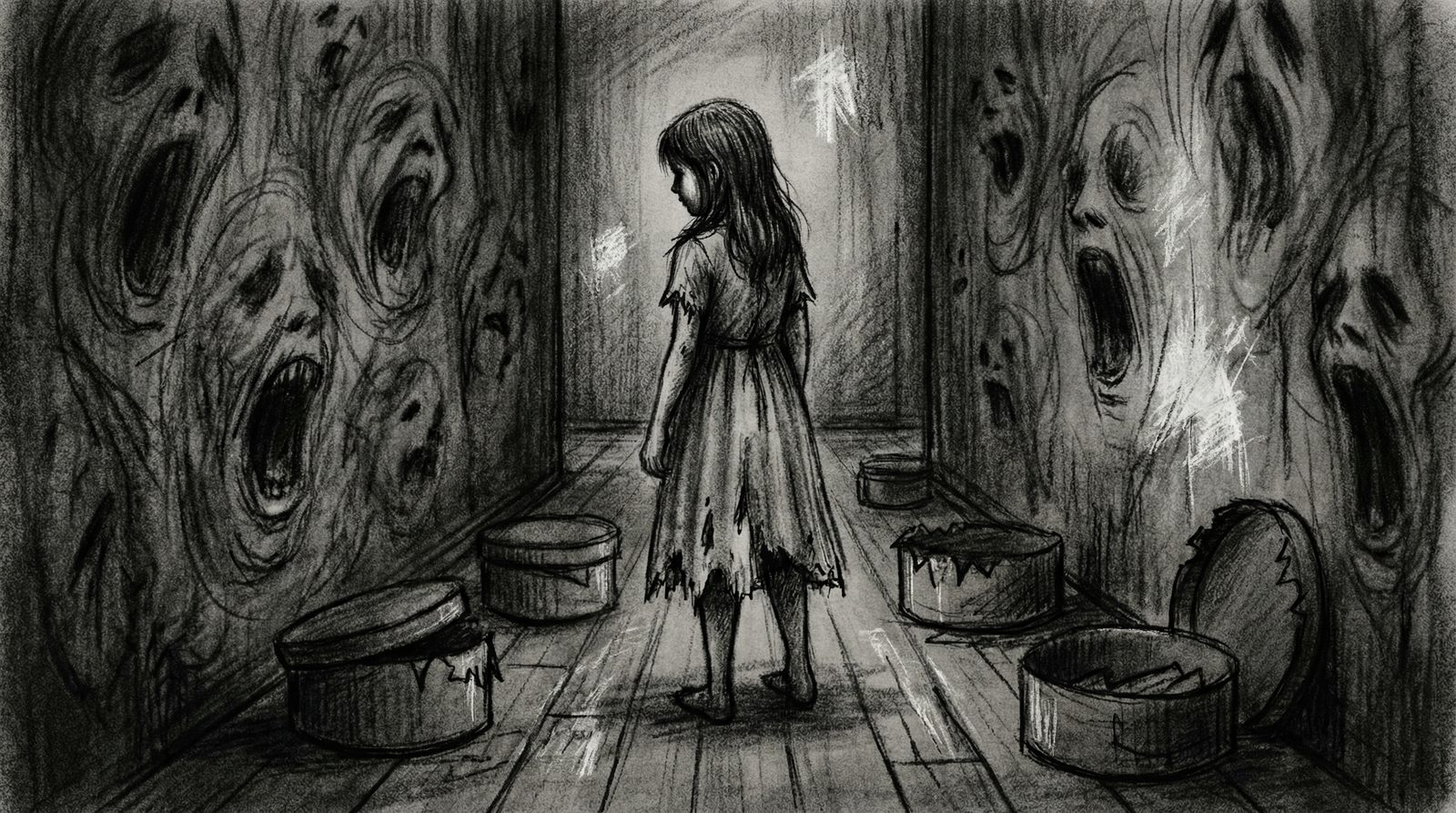 Illustration of a core idea or motif from 'candles burning'