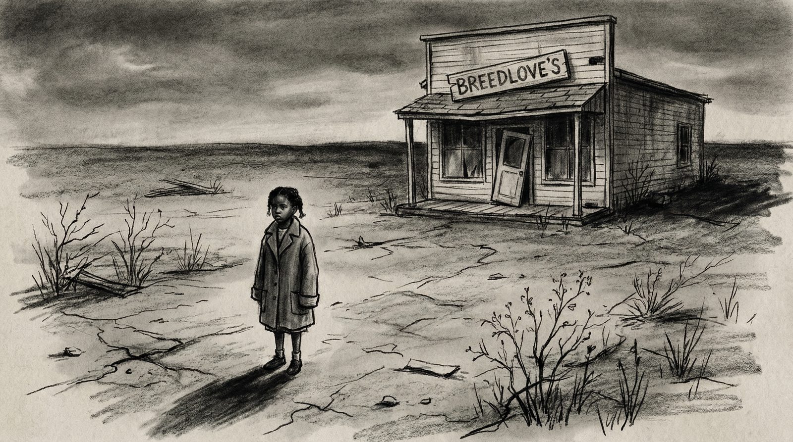 Illustration of a core idea or motif from 'the bluest eye'