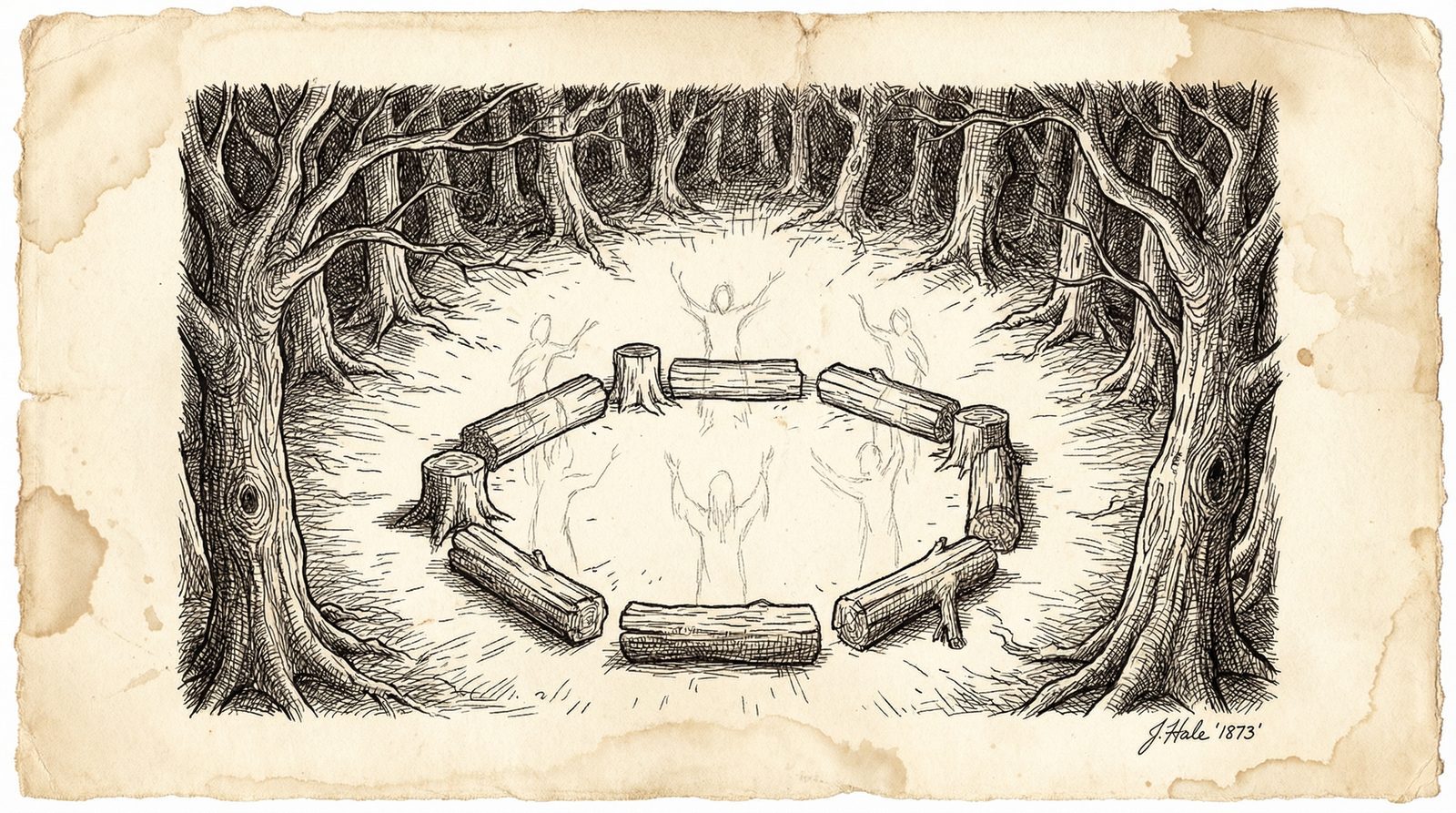 Conceptual editorial illustration inspired by 'beloved'