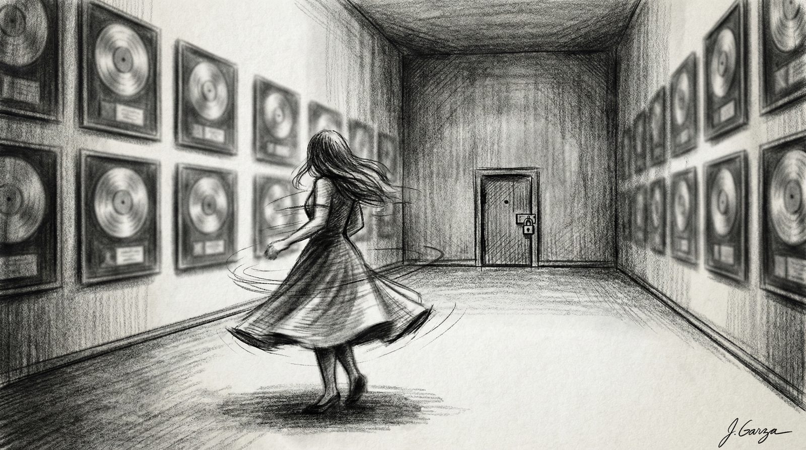 Illustration of a core idea or motif from 'the woman in me'