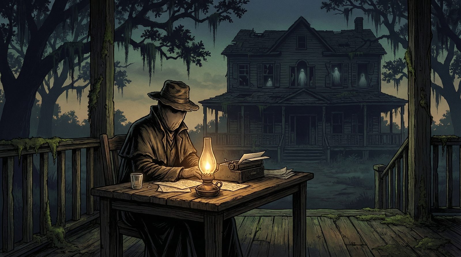 Symbolic illustration inspired by Michael McDowell