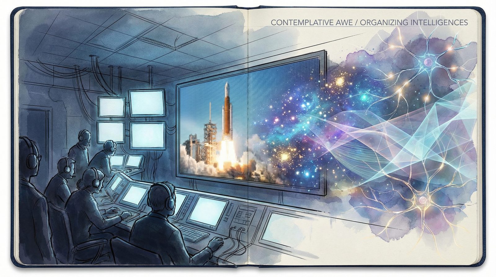 Symbolic illustration inspired by 'Arthur C. Clarke'