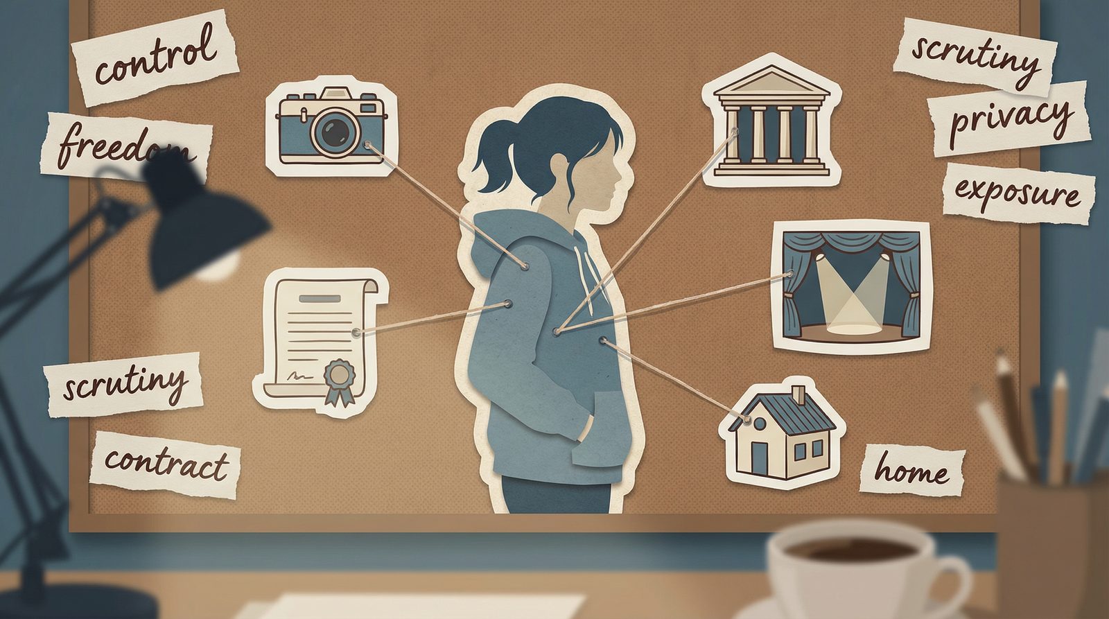 Symbolic illustration inspired by 'Britney Spears'