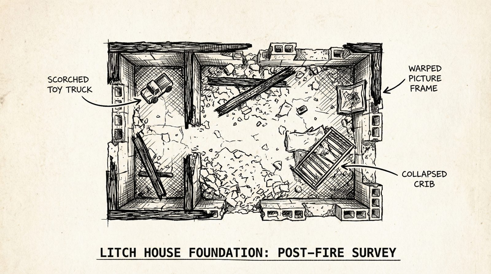 Conceptual editorial illustration inspired by 'catalyst (2002)'