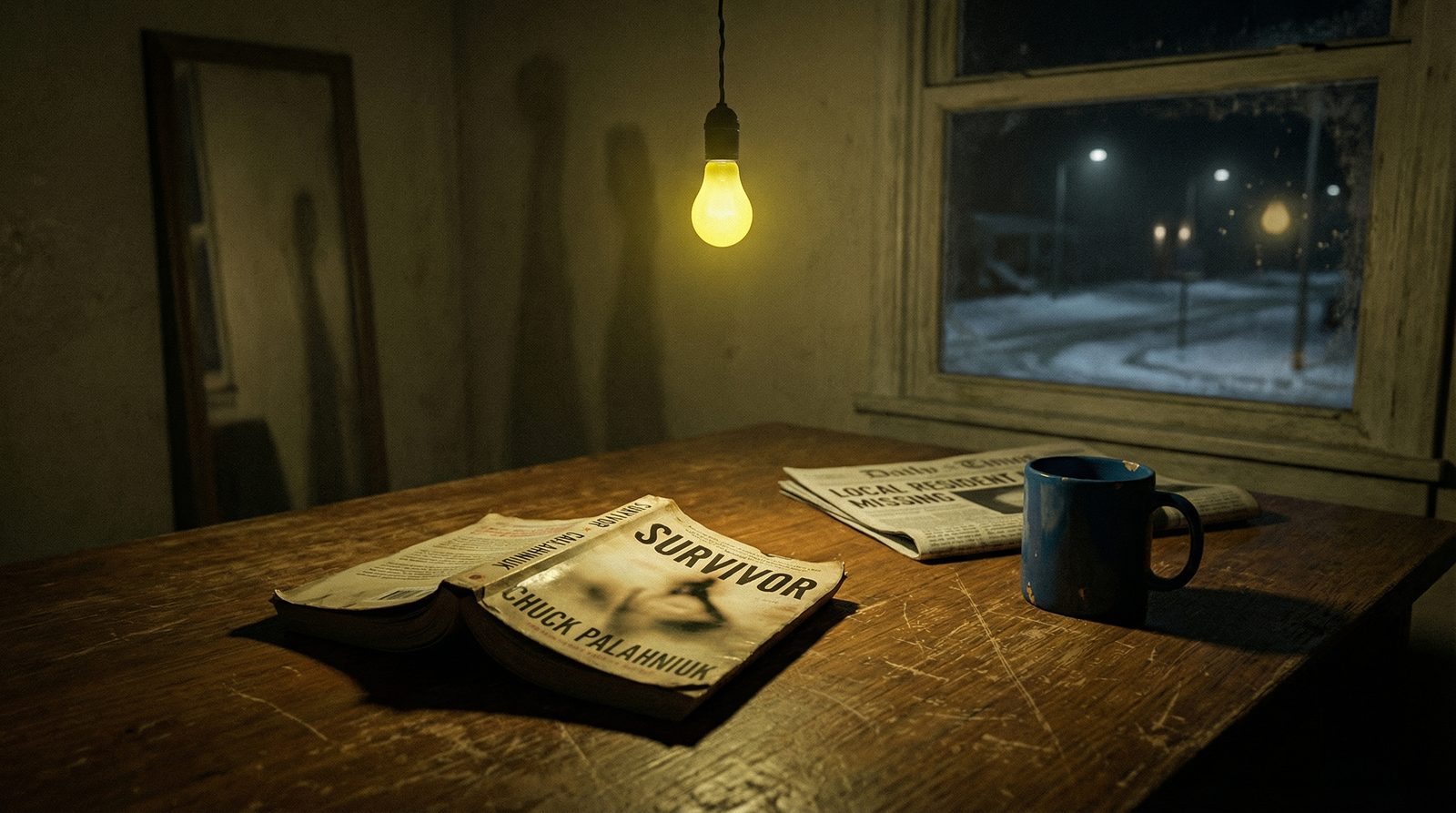 Illustration inspired by 'survivor (1997)' by Tabitha King