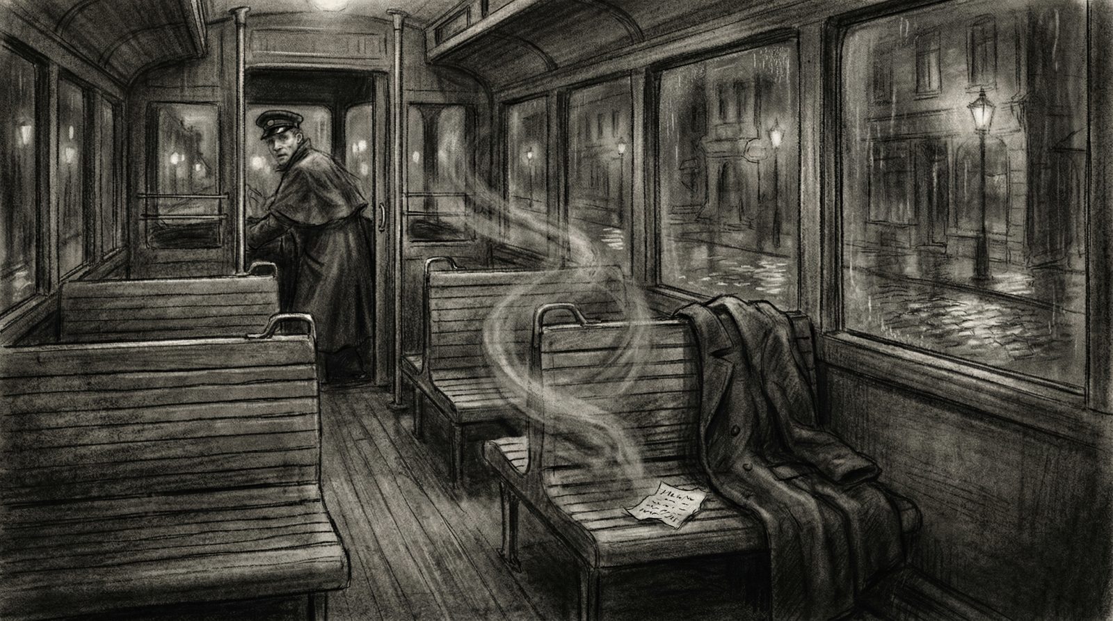 Illustration inspired by a core idea from 'Tourmalin’s Time Cheques'