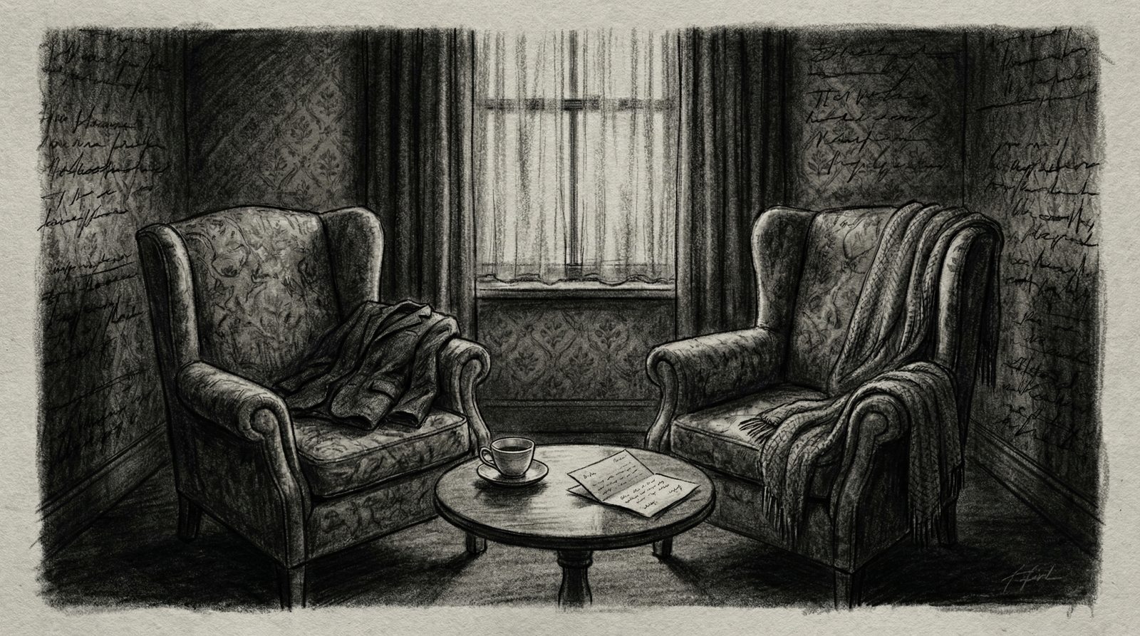 Illustration inspired by a core idea from 'The Talking Horse and Other Tales'