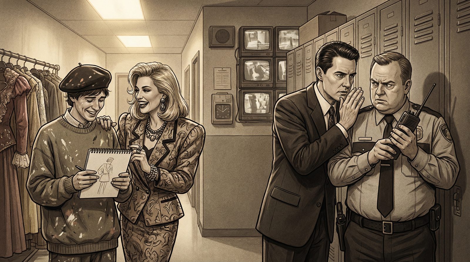 Symbolic illustration inspired by 'Mannequin (1987)'