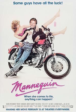 Official poster for 'Mannequin (1987)'