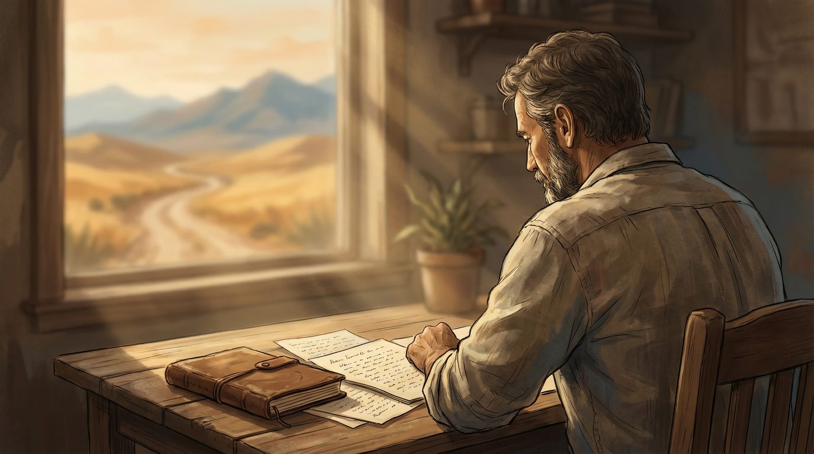 Symbolic illustration inspired by Paulo Coelho