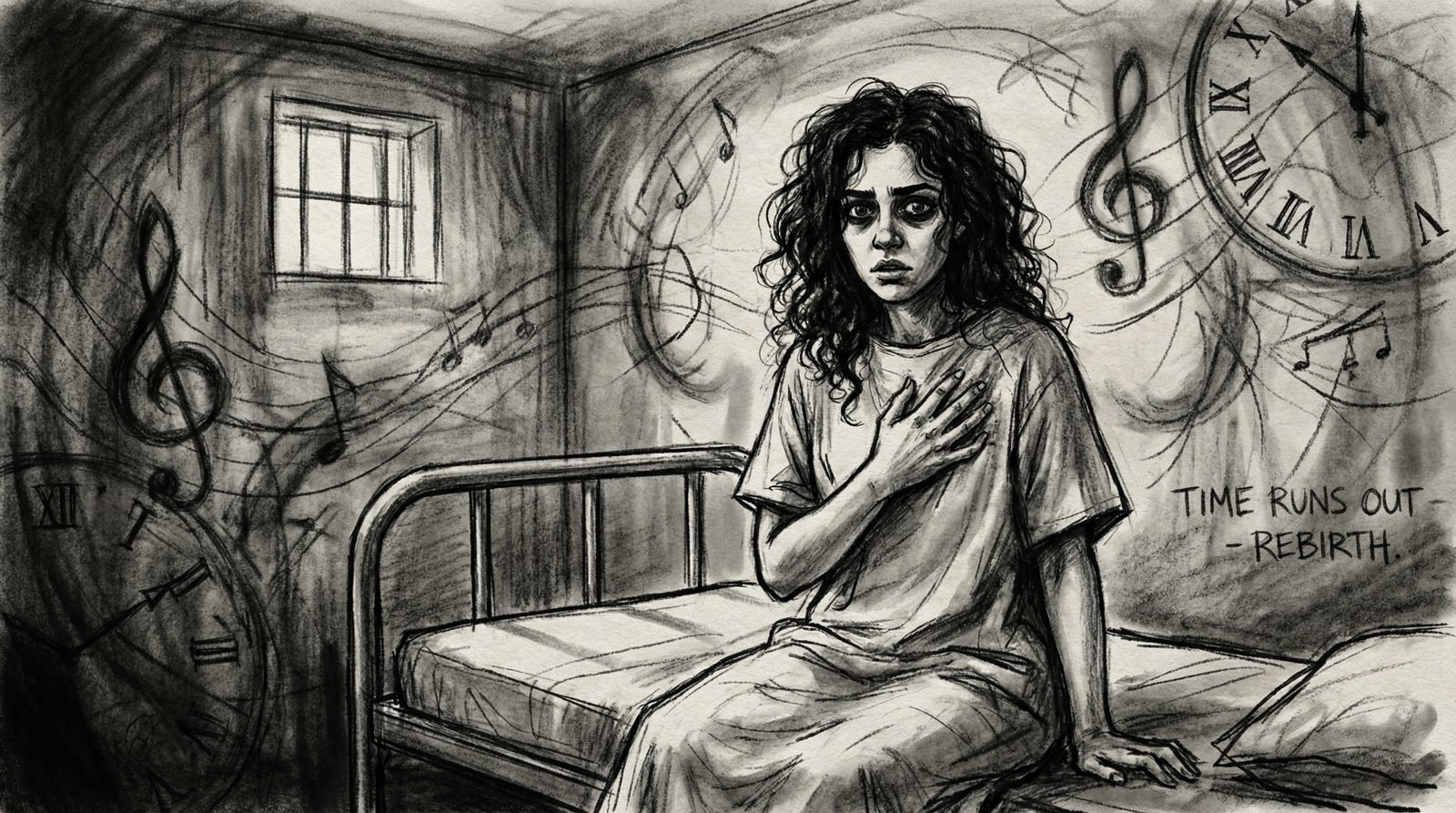 Illustration inspired by a core idea from 'Veronika Decides to Die'