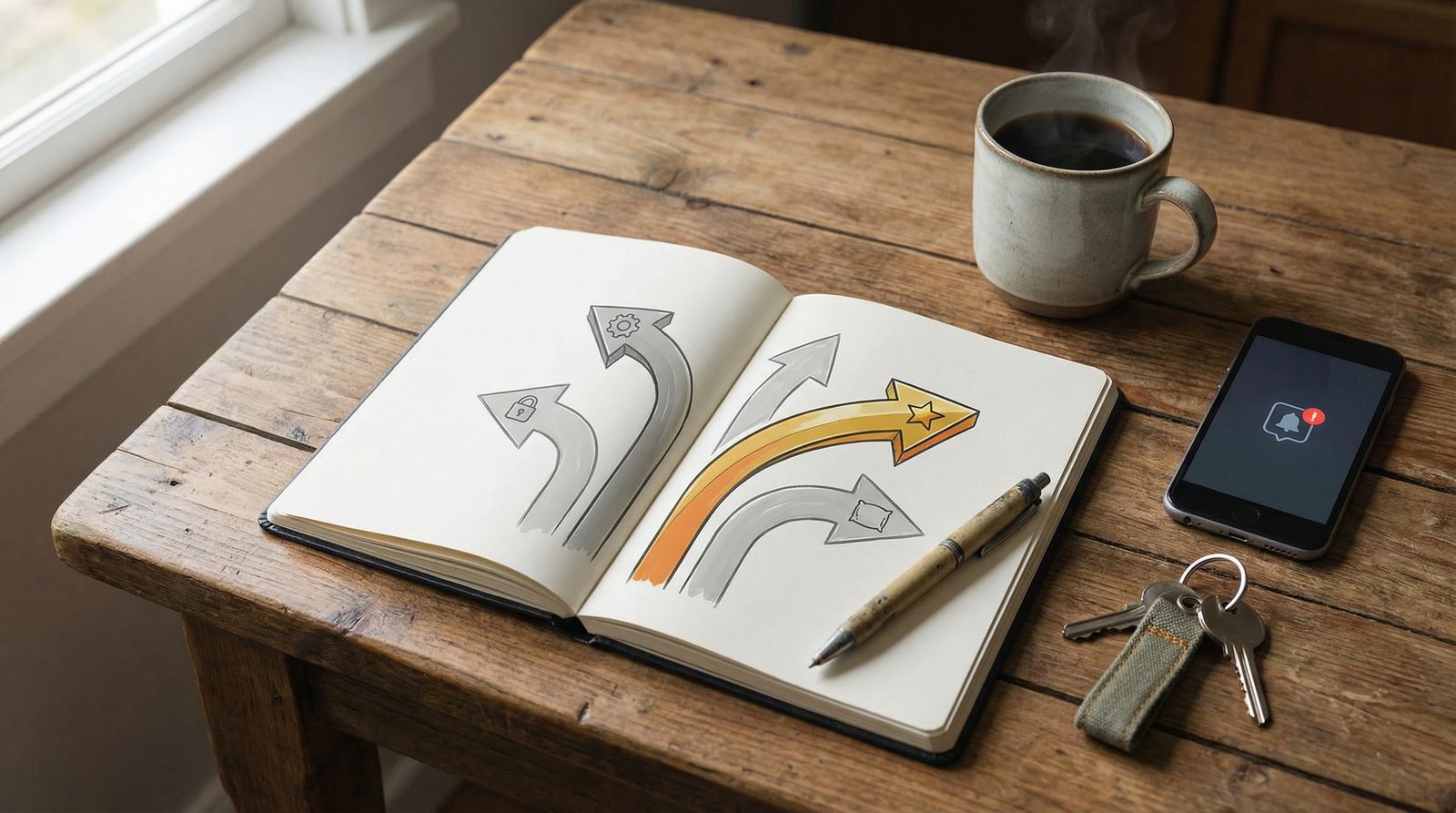 Personal Legend And Destiny Symbolic illustration inspired by 'Personal Legend And Destiny'