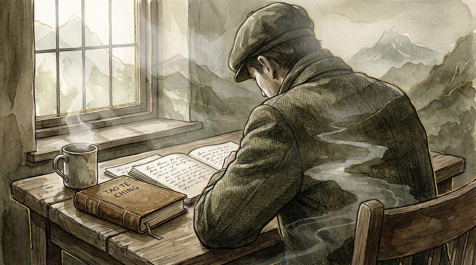 Symbolic illustration inspired by Hermann Hesse