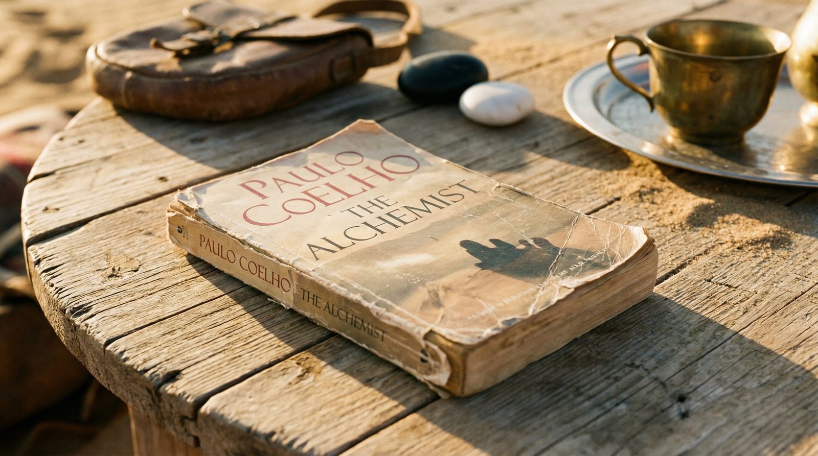 Illustration inspired by 'The Alchemist (1988)' by Paulo Coelho