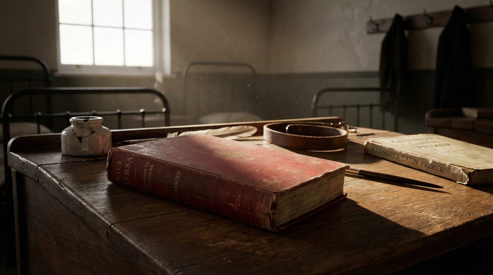 Illustration inspired by 'Vice Versa (1882)' by F. Anstey