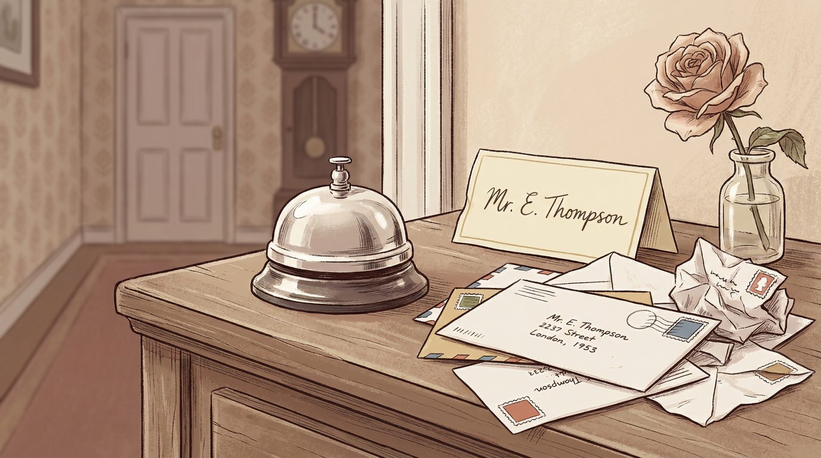 Symbolic illustration inspired by 'Country House Comedy'