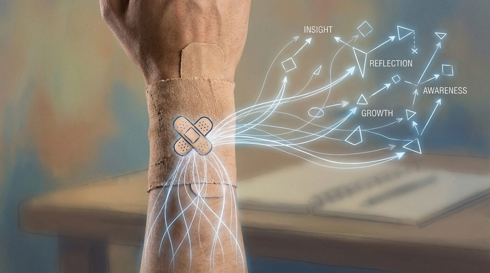 Symbolic illustration inspired by 'Dan Millman'