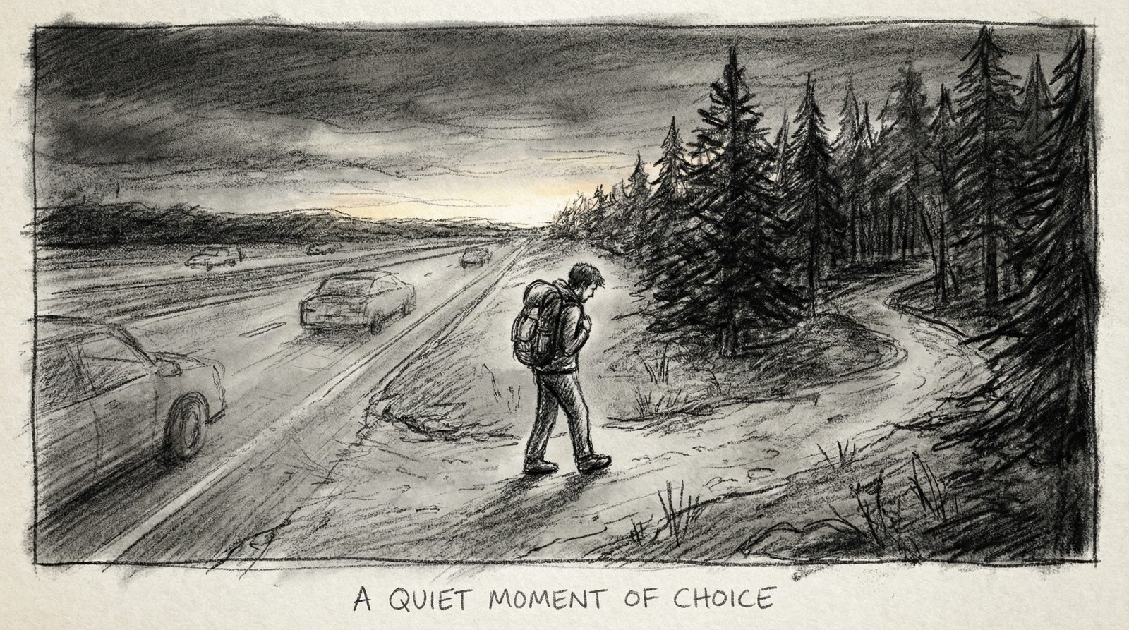 Illustration inspired by 'The Laws Of Spirit (1995)'