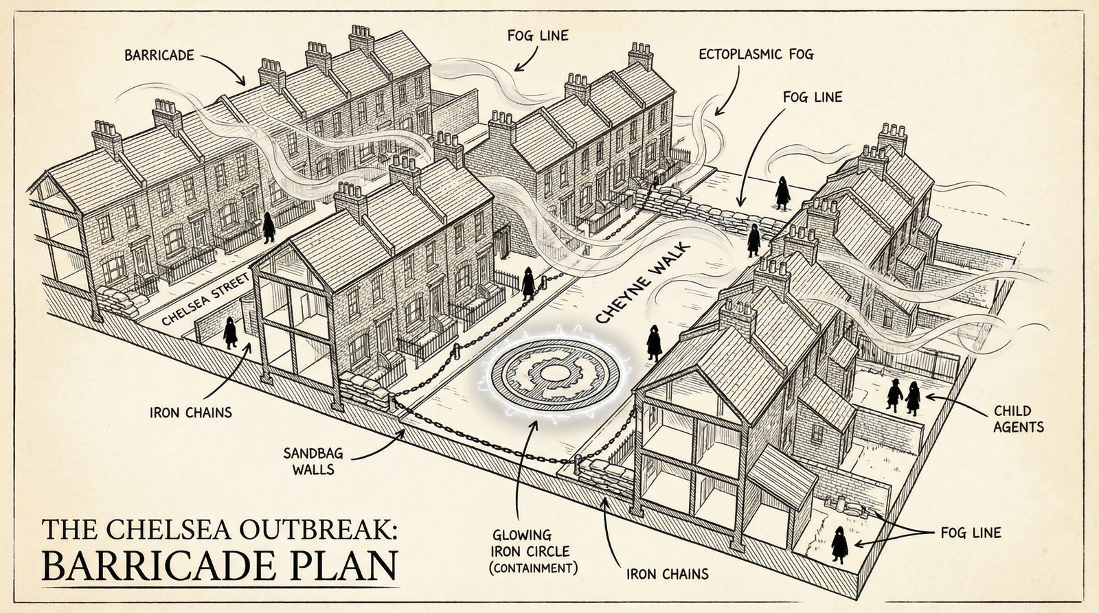 Conceptual editorial illustration inspired by 'The Hollow Boy (2015)'