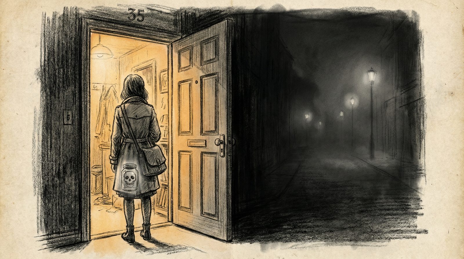 Illustration inspired by 'The Hollow Boy (2015)'