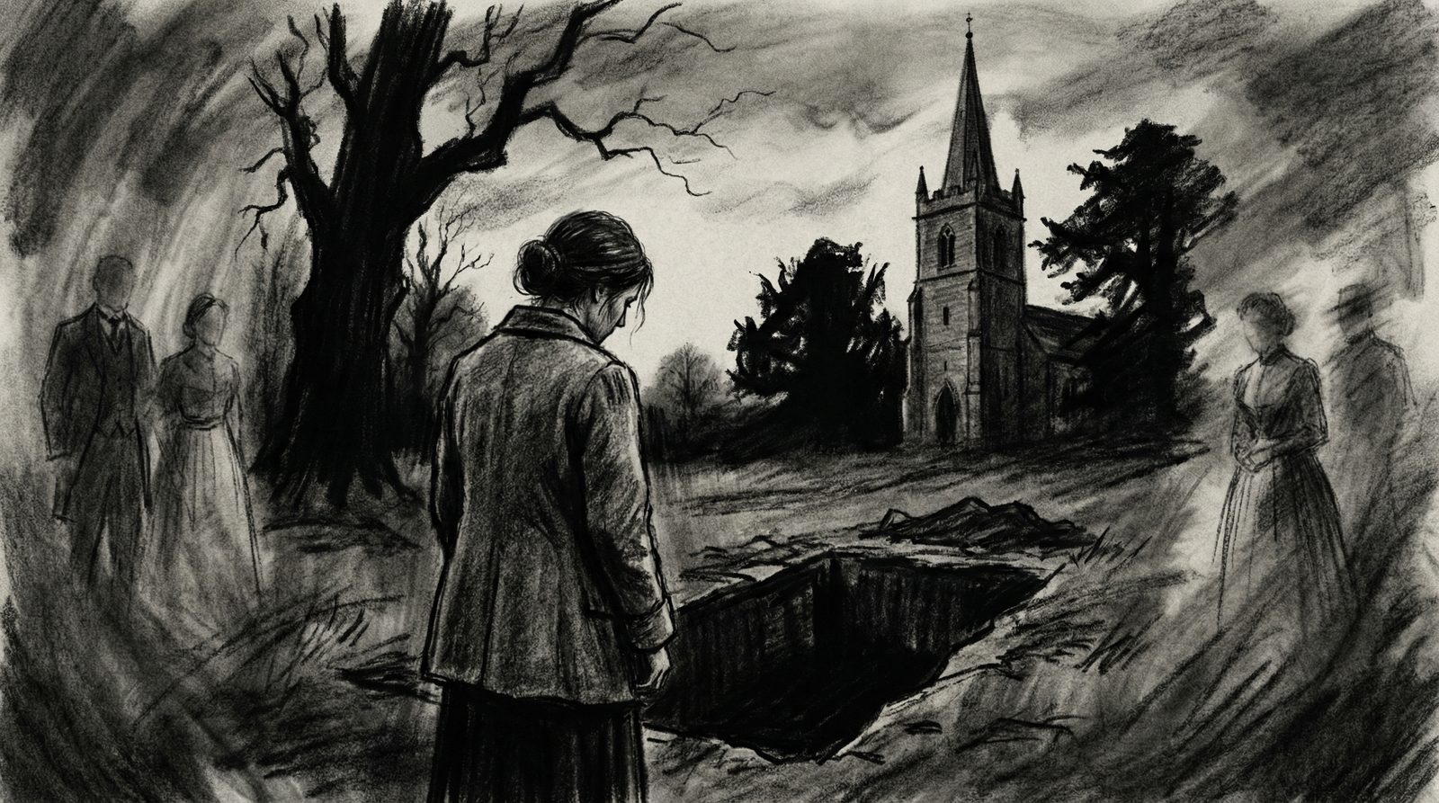 Illustration inspired by 'The Empty Grave (2015)'
