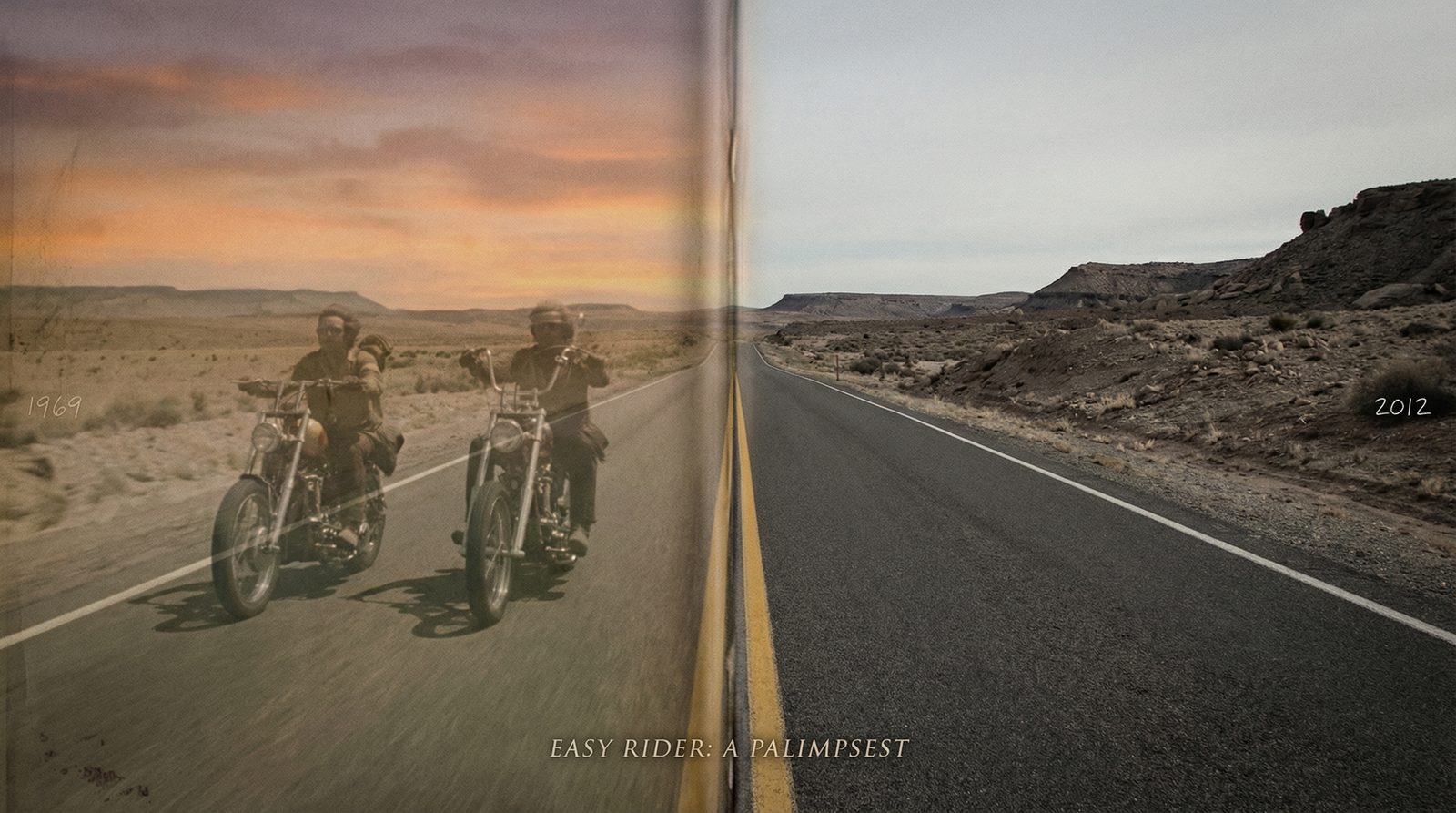 Symbolic illustration inspired by 'Easy Rider (2012)'