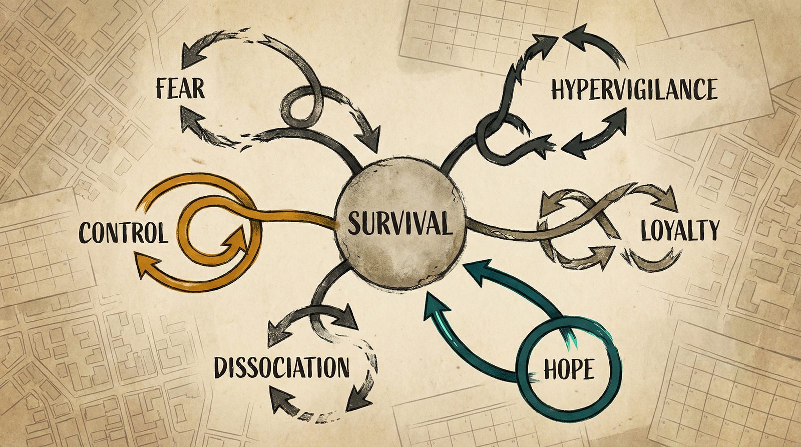 Survival as Identity inline diagram image